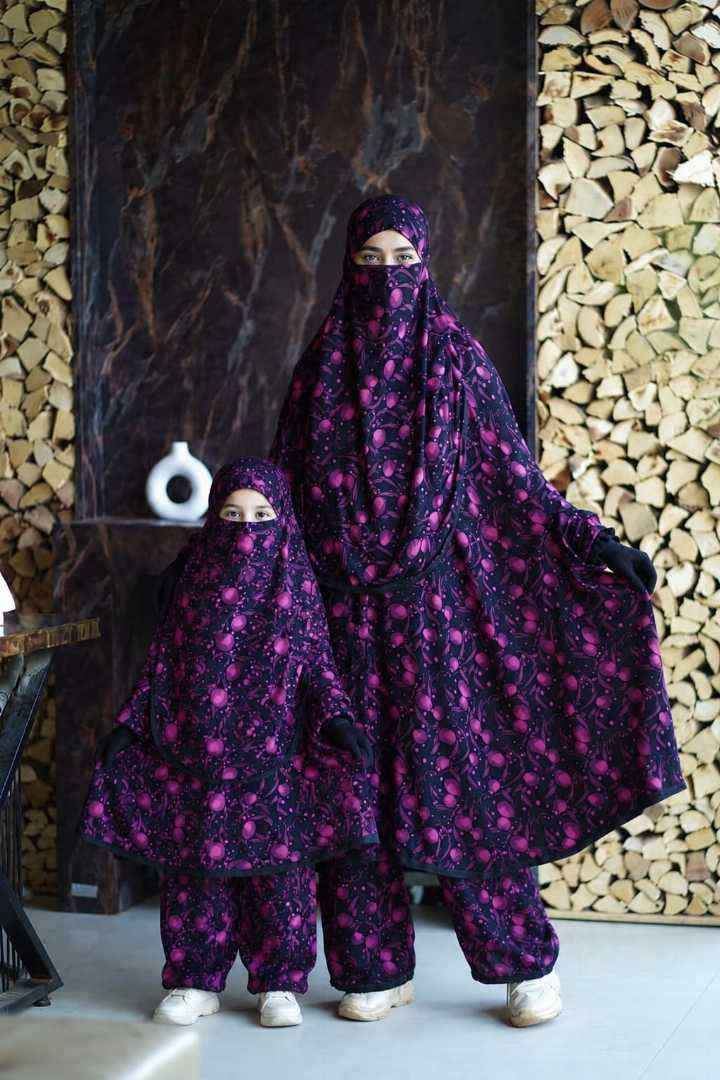 Khimar,&,Plazo,Combo,Set,